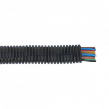 Sealey CTS1710 Convoluted Cable Sleeving Split Ø17-21mm 10m