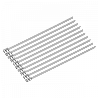 Sealey CTSS150 Stainless Steel Cable Tie 150mm x 4.6mm - Pack of 100