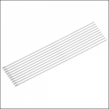 Sealey CTSS200 Stainless Steel Cable Tie 200mm x 4.6mm - Pack of 100