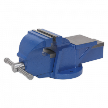 Sealey CV125XT Professional Heavy-Duty Fixed Base Vice 125mm