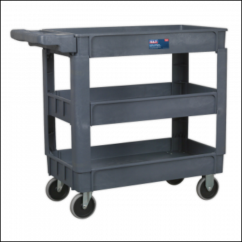 Sealey CX203 Composite Heavy-Duty Trolley 3-Level