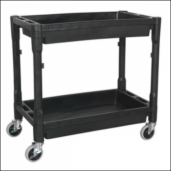 Sealey CX204 Composite Heavy-Duty Trolley 2-Level