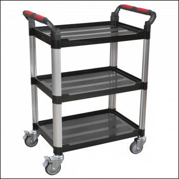 Sealey CX309 Composite Workshop Trolley 3-Level/3 Wall