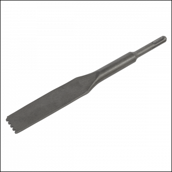 Sealey D1CC SDS Plus Toothed Mortar/Comb Chisel 30 x 250mm