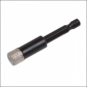 Sealey DBD12H Hex Diamond Drill Bit 12mm