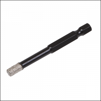 Sealey DBD6H Hex Diamond Drill Bit 6mm