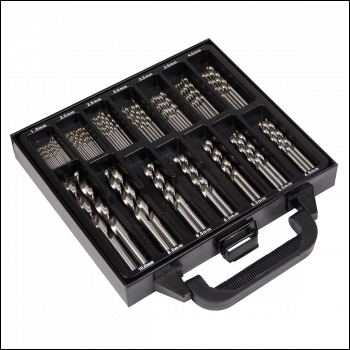 Sealey DBS99FG HSS Fully Ground Drill Bit Set 99pc