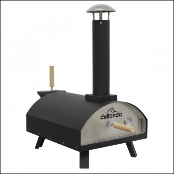 Sealey DG10 Dellonda Wood-Fired Pizza Oven 14 inch  - Black