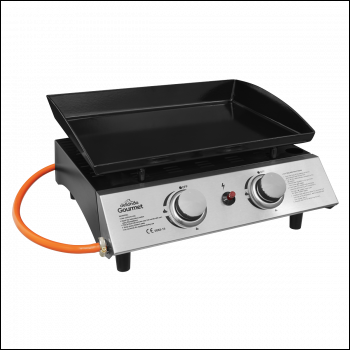 Sealey DG21 Dellonda 2 Burner Portable Gas Plancha