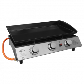 Sealey DG22 Dellonda 3 Burner Portable Gas Plancha
