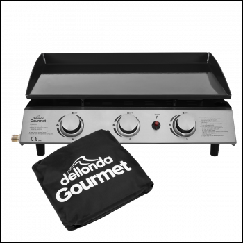 Sealey DG233 Dellonda 3 Burner Portable Gas Plancha & Cover