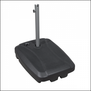 Sealey DG266 Dellonda Fillable Parasol Base with Wheels, Water/Sand Fill 60L