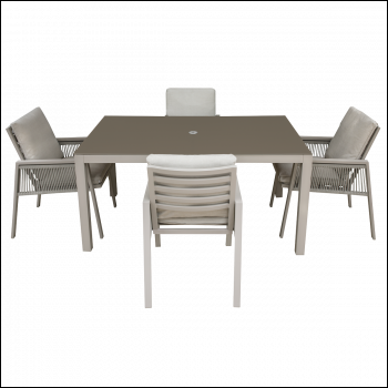 Sealey DG275 Dellonda Fusion Outdoor Dining Set 5pc