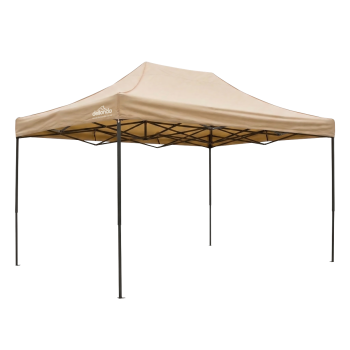Sealey DG305 Dellonda 3x4.5m Pop-Up Gazebo Canopy with Water-Resistant Carry Bag, Stakes & Weight Bags - Beige