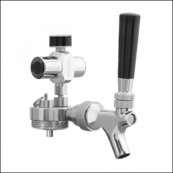 Sealey DH102 Baridi Mini Keg UK Beer Tap and CO2 Regulator