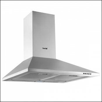 Sealey DH126 Baridi Cooker Hood with Carbon Filters 60cm - Stainless Steel