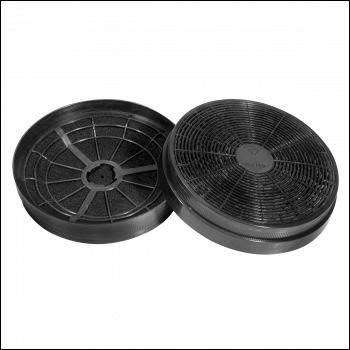 Sealey DH134 Baridi Carbon Filters for Cooker Hoods CF110 - Pack of 2