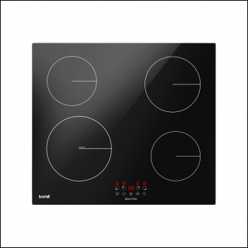 Sealey DH176 Baridi Integrated Induction Hob with 4 Cooking Zones 60cm 6800W Output