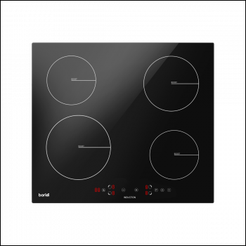 Sealey DH177 Baridi Integrated Induction Hob with 4 Cooking Zones 60cm 2800W Output