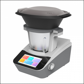 Sealey DH189 Baridi Smart Thermo-Cooker with 7 inch  Touchscreen & App-Guided Recipes with 18 Preset Functions