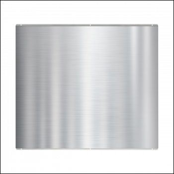 Sealey DH195 Baridi Splashback for Cooker Hoods 90 x 75cm - Stainless Steel