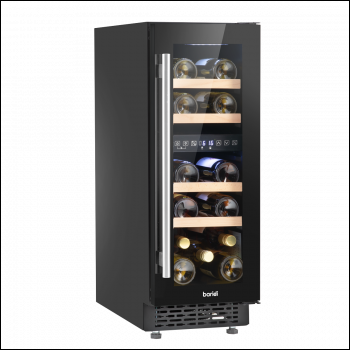 Sealey DH204 Baridi 17 Bottle Slim Wine Fridge & Cooler 30cm