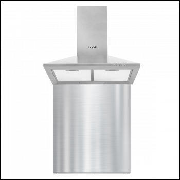 Sealey DH207 Baridi Cooker Hood with Carbon Filters & Splashback 60cm - Stainless Steel