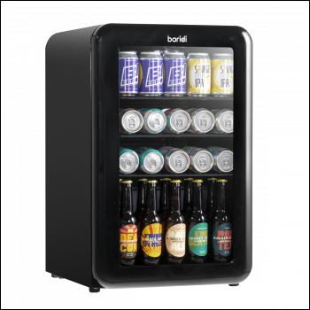 Sealey DH222 Baridi Retro Style Drinks/Beer & Wine Fridge 70L Capacity
