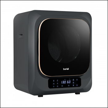 Sealey DH229 Baridi Tabletop Tumble Dryer with Digital Controls 2.5kg Capacity - Black