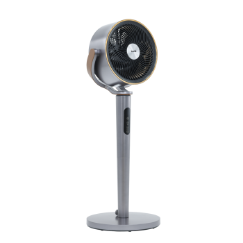 Sealey DH264 Baridi 12 inch  Pedestal Fan with Remote Control, Back Light & 12hr Timer - Grey