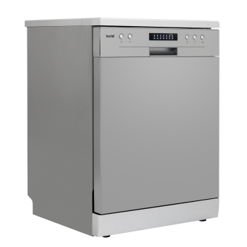 Sealey DH280 Baridi Regular Sized Freestanding Dishwasher 60cm Wide 13 Place Settings - Silver