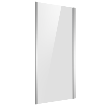 Sealey DH296 Baridi Side Panel for Sliding Shower Doors, 6mm Tempered Glass - Chrome