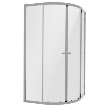 Sealey DH302 Quadrant Shower Entry Enclosure 900 x 900 x 1850mm with 6mm Tempered Glass - Chrome