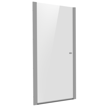 Sealey DH303 Pivot Shower Door 800 x 1850mm, 6mm Tempered Glass, Reversible - Chrome