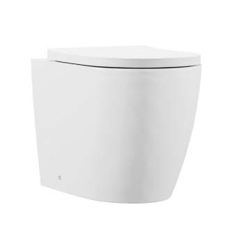 Sealey DH334 Back-to-Wall Toilet with Soft Close Seat & Rimless Flush – White