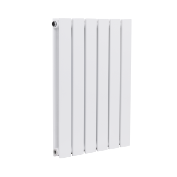 Sealey DH348 Baridi Horizontal Radiator Contemporary Double Flat Panel Design 600 x 420mm – White