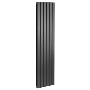 Sealey DH354 Baridi Vertical Radiator Contemporary Double Flat Panel Design 420 x 1800mm – Black