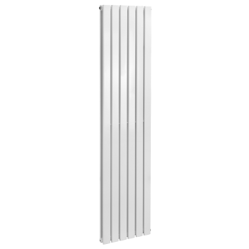 Sealey DH355 Baridi Vertical Radiator Contemporary Double Flat Panel Design 420 x 1800mm – White