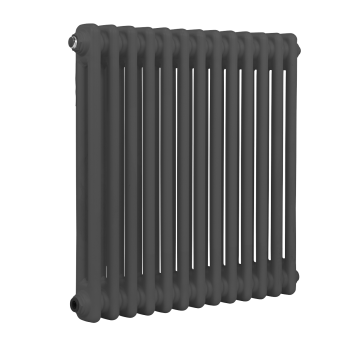 Sealey DH357 Baridi Horizontal Traditional 2 Column Radiator 600 x 607mm – Anthracite