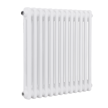 Sealey DH367 Baridi Horizontal Traditional 2 Column Radiator 600 x 607mm – White