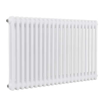 Sealey DH369 Baridi Horizontal Traditional 2 Column Radiator 600 x 1012mm – White