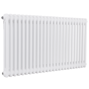 Sealey DH370 Baridi Horizontal Traditional 2 Column Radiator 600 x 1147mm – White