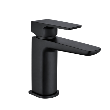 Sealey DH393 Baridi Basin Mixer Tap with Clicker Waste - Matt Black
