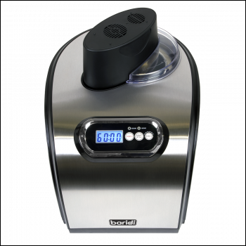 Sealey DH50 Baridi Ice Cream, Gelato & Sorbet Machine with Fast-Freeze Compressor Cooling 1.5L Capacity