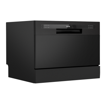 Sealey DH85 Baridi Tabletop Dishwasher 6 Place Settings 6.5L Capacity - Black