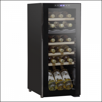 Sealey DH89 Baridi 18 Bottle Dual Zone Wine Fridge & Cooler