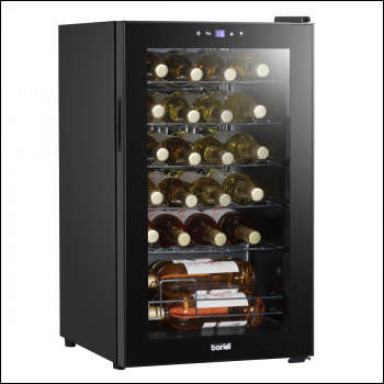 Sealey DH9 Baridi 24 Bottle Tabletop Wine Fridge & Cooler