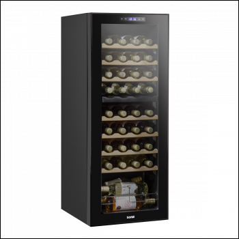 Sealey DH91 Baridi 36 Bottle Dual Zone Wine Fridge & Cooler