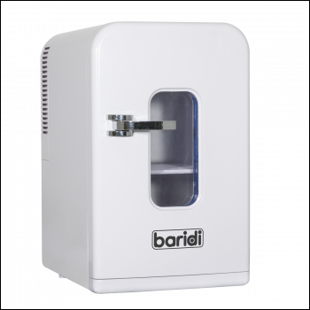 Sealey DH94 Baridi Mini Fridge/Warmer 15L Capacity 12V/230V - White