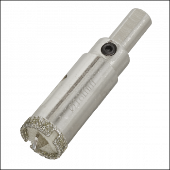 Sealey DHS18 Electroplated Diamond Hole Saw 18mm